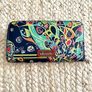 Sakroots Multicolor Floral Wallet